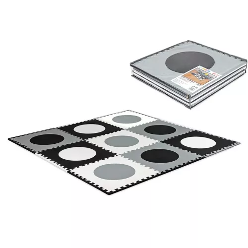 Podłogowa mata puzzle dla dzieci Sapphire Kids SK-35 - koła Podłogowa mata puzzle dla dzieci Sapphire Kids SK-35 - koła