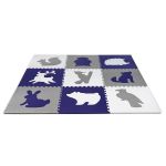 Podłogowa mata puzzle dla dzieci Sapphire Kids SK-56 - zwierzątka leśne