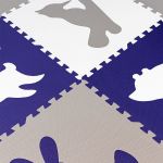Podłogowa mata puzzle dla dzieci Sapphire Kids SK-56 - zwierzątka leśne