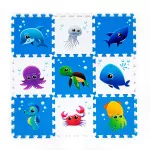 Podłogowa mata puzzle dla dzieci Sapphire Kids SK-84 - Sea Podłogowa mata puzzle dla dzieci Sapphire Kids SK-84 - Sea