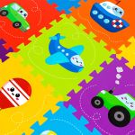 Podłogowa mata puzzle dla dzieci Sapphire Kids SK-85 - Vehicle