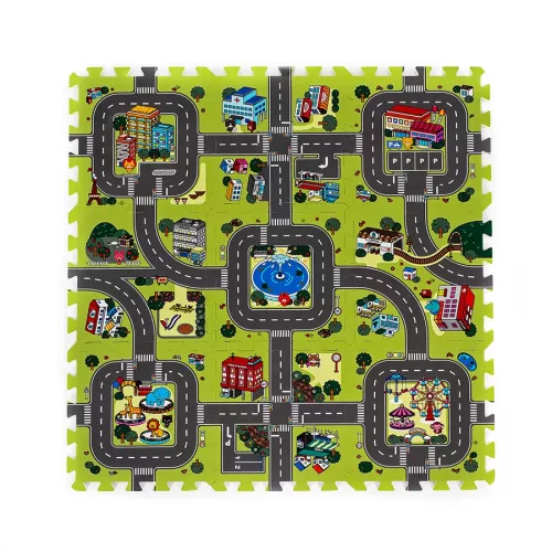 Podłogowa mata puzzle dla dzieci Sapphire Kids SK-93 - WAY