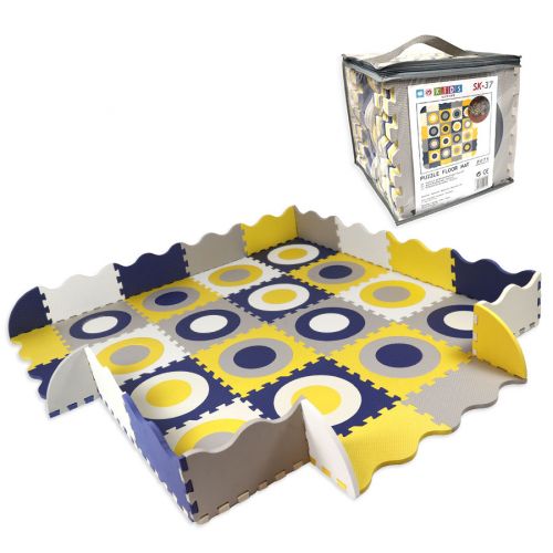 Mata puzzle z obrzeżami Sapphire Kids SK-37 - kropki