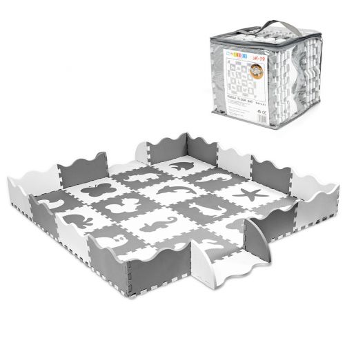 Mata puzzle z obrzeżami Sapphire Kids SK-19 - safari