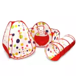 Namiot dla dzieci 3w1 - Domek W Kropki Namiot dla dzieci 3w1 - Domek W Kropki