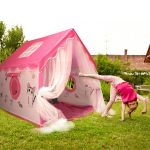 Namiot Dla Dzieci - Domek Do Zabawy W Kotki Z Lampkami LED