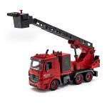Pojazd do skręcania Sapphire Kids SK-143 3w1 - straż pożarna, kosz, kask