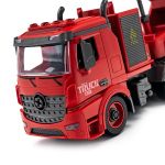 Pojazd do skręcania Sapphire Kids SK-143 3w1 - straż pożarna, kosz, kask