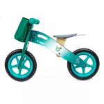 Rowerek biegowy Sapphire Kids Loopy drewniany - zielony Rowerek biegowy Sapphire Kids Loopy drewniany - zielony