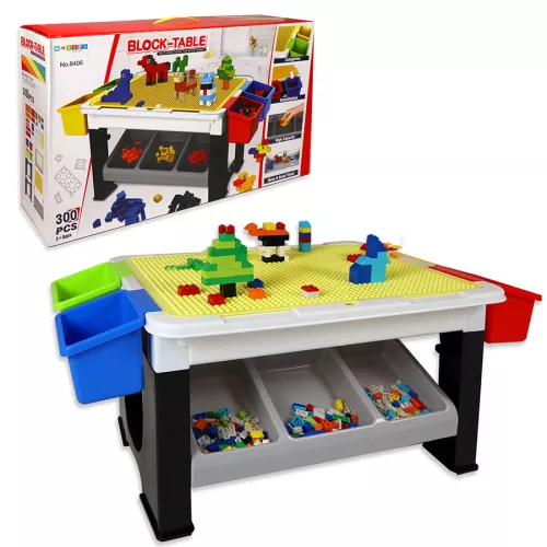 Stolik z klockami Sapphire Kids SK-53 - 300 elementów Stolik z klockami Sapphire Kids SK-53 - 300 elementów