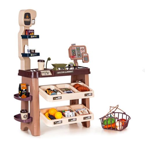 Duży supermarket z koszykiem i akcesoriami Sapphire Kids SK-81 Duży supermarket z koszykiem i akcesoriami Sapphire Kids SK-81