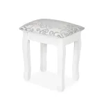 Drewniana toaletka Glamour z oświetleniem LED SH-01W Drewniana toaletka Glamour z oświetleniem LED SH-01W