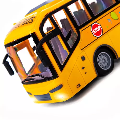 Zdalnie sterowany autobus z światłami LED Sapphire Kids SK-80