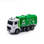 Zestaw pojazdów miejskich Sapphire Kids SK-153 6 szt. - śmieciarka, cysterna