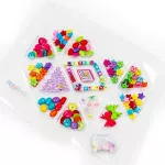 Zestaw koralików 170 szt. do tworzenia biżuterii Sapphire Kids SK-133