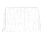 Bramka piłkarska 2w1 Nils BR240P z siatką i panelem do celowania 240x150cm