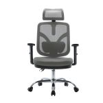Fotel ergonomiczny Angel biurowy obrotowy jOkasta - szary