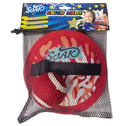Gra na rzepy Solex Catch Ball AN-0510R - czerwona