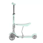 Hulajnoga dziecięca 2w1 LED Nils Fun HLB808 - miętowa Hulajnoga dziecięca 2w1 LED Nils Fun HLB808 - miętowa