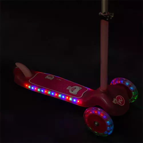 Hulajnoga dziecięca Nils Fun HLB001 - różowa