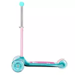 Hulajnoga LED dziecięca Nils Fun HLB001 - turkusowa Hulajnoga LED dziecięca Nils Fun HLB001 - turkusowa