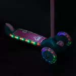 Hulajnoga LED dziecięca Nils Fun HLB001 - turkusowa Hulajnoga LED dziecięca Nils Fun HLB001 - turkusowa