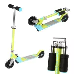 Hulajnoga LED Nils Extreme HL776 - limonkowo-niebieska Hulajnoga LED Nils Extreme HL776 - limonkowo-niebieska