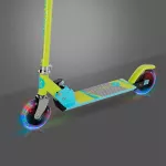 Hulajnoga LED Nils Extreme HL776 - limonkowo-niebieska Hulajnoga LED Nils Extreme HL776 - limonkowo-niebieska