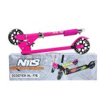 Hulajnoga LED Nils Extreme HL776 - różowa