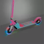 Hulajnoga LED Nils Extreme HL776 - różowo-niebieska Hulajnoga LED Nils Extreme HL776 - różowo-niebieska