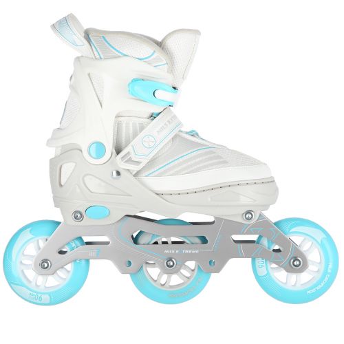 Łyżworolki regulowane Nils Extreme NA11201 - białe Łyżworolki regulowane Nils Extreme NA11201 - białe