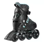 Łyżworolki regulowane Nils Extreme NA11002 - czarno-niebieskie Łyżworolki regulowane Nils Extreme NA11002 - czarno-niebieskie