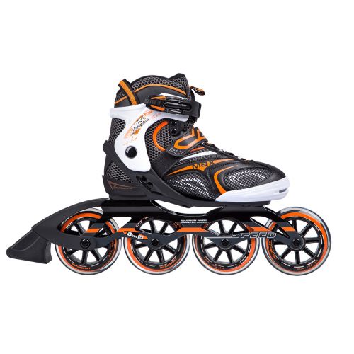 ŁŁyżworolki Nils Extreme NA1060S - czarno-pomarańczowe ŁŁyżworolki Nils Extreme NA1060S - czarno-pomarańczowe