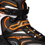 Łyżworolki Nils Extreme NA1060S - czarno-pomarańczowe Łyżworolki Nils Extreme NA1060S - czarno-pomarańczowe