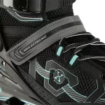 Łyżworolki Nils Extreme NA9157 - czarno-miętowe Łyżworolki Nils Extreme NA9157 - czarno-miętowe