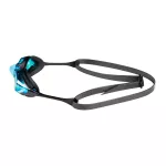 Okularki do pływania Arena Cobra Swipe Mirror - błękitno-czarne Okularki do pływania Arena Cobra Swipe Mirror - błękitno-czarne