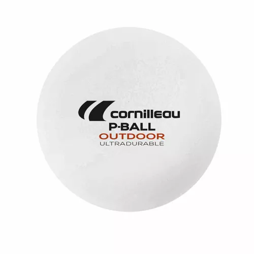 Piłeczki do ping ponga Cornilleau P-BALL OUTDOOR - 6 szt. - białe