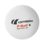 Piłeczki do ping ponga Cornilleau P-BALL ITTF - 72 sztuki, białe