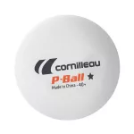 Piłeczki do ping ponga Cornilleau P-BALL ITTF - 72 sztuki, białe