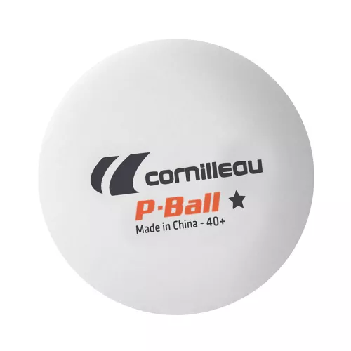 Piłeczki do ping ponga Cornilleau P-BALL ITTF - 72 sztuki, białe