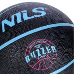 Piłka do koszykówki Nils Buzzer NPK271 rozm. 7 - czarna