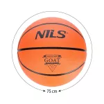 Piłka do koszykówki Nils Goat NPK272 rozm. 7 - pomarańczowa Piłka do koszykówki Nils Goat NPK272 rozm. 7 - pomarańczowa