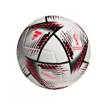 Piłka nożna Adidas Al Rihla Club Ball H57778 - biało-czarno-różowa 5 Piłka nożna Adidas Al Rihla Club Ball H57778 - biało-czarno-różowa 5