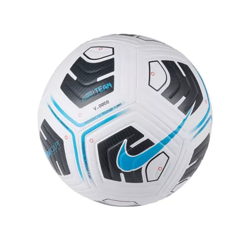 Piłka nożna Nike Academy Team CU8047 102 - biało-czarno-niebieska 5