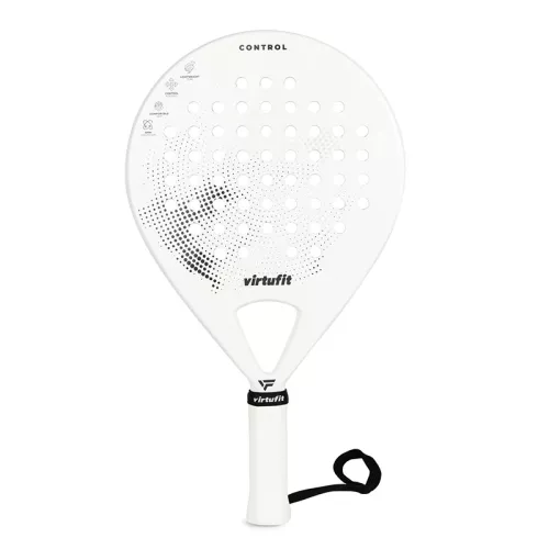 Rakieta do padla Virtufit Control - biało-czarna
