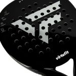 Rakieta do padla Virtufit Hybrid - czarno-srebrna