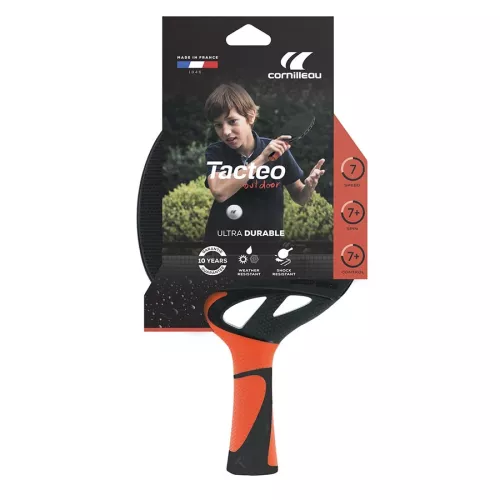 Rakietka Cornilleau TACTEO 50 Outdoor - pomarańczowa
