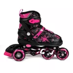 Rolki regulowane Sapphire 3w1 IQ4 - różowe Rolki regulowane Sapphire 3w1 IQ4 - różowe