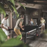Stół tenisowy Cornilleau 600x OUTDOOR - niebieski