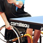 Stół tenisowy Cornilleau Competition 540 ITTF INDOOR - niebieski